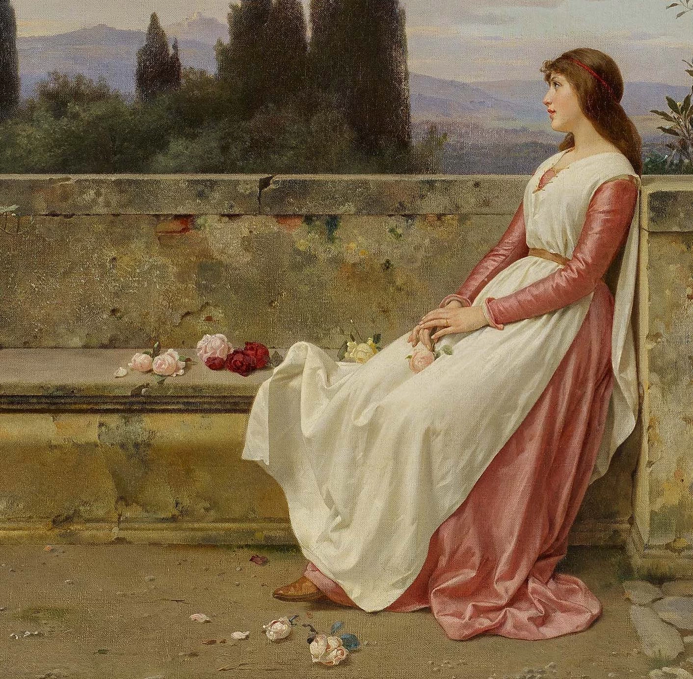 Eduard Niczky - Serata di festa, dettaglio 1